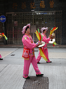 Procession, Ko Shing Street, Sheung Wan, 20 September 2013