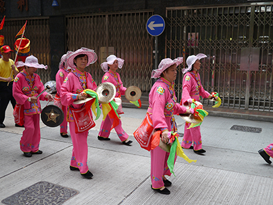 Procession, Ko Shing Street, Sheung Wan, 20 September 2013