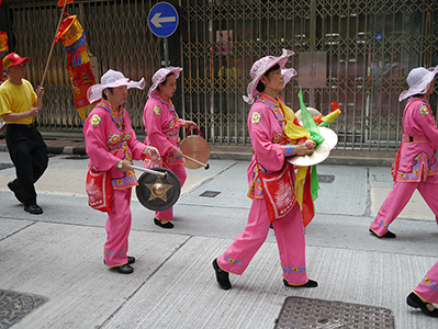 Procession, Ko Shing Street, Sheung Wan, 20 September 2013