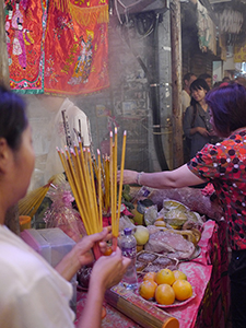 Pokfulam Village during the mid-Autumn Festival, 19 September 2013