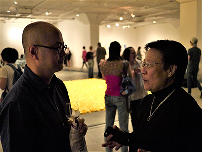 Exhibition opening, Osage, Kwun Tong, 28 September 2013