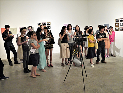 Exhibition opening, Osage, Kwun Tong, 28 September 2013