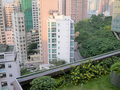 View from the University of Hong Kong towards Sai Ying Pun, 5 October 2013