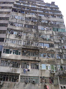 Old residential buildings, Wanchai, 25 October 2013