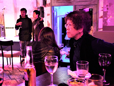 Photographer Wong Wo Bik at the Fringe Club, 9 January 2014