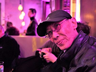 Photographer Joseph Fung at the Fringe Club, 9 January 2014