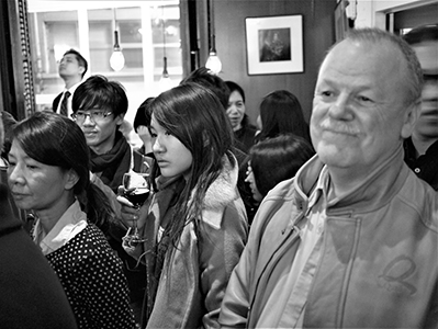 Writer Dave McKirdy, Fringe Club, 9 January 2014