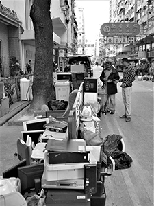 Street scene, Sham Shui Po, 11 January 2014