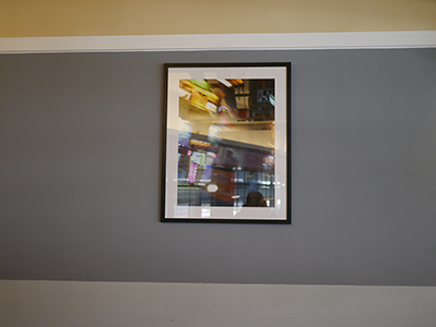 Photograph by David Clarke on display in the Knowles Building, HKU, 14 January 2014