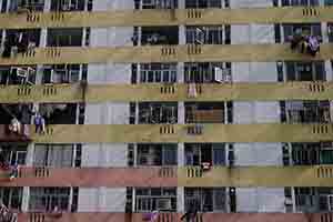 Residential building, Shek Kip Mei, 3 February 2014