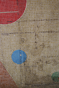 Detail of a wall, Shek Kip Mei, 3 February 2014