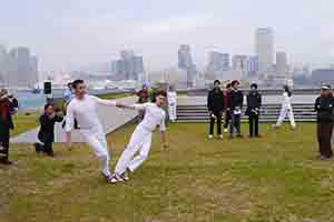 Trisha Brown Dance Company, performing at Tamar Park, 24 February 2014