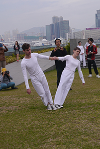 Trisha Brown Dance Company, performing at Tamar Park, 24 February 2014