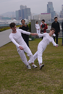 Trisha Brown Dance Company, performing at Tamar Park, 24 February 2014