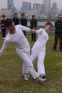 Trisha Brown Dance Company, performing at Tamar Park, 24 February 2014