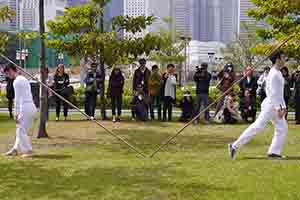 Trisha Brown Dance Company, performing at Tamar Park, 24 February 2014