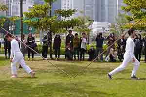 Trisha Brown Dance Company, performing at Tamar Park, 24 February 2014