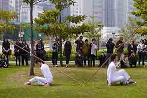 Trisha Brown Dance Company, performing at Tamar Park, 24 February 2014