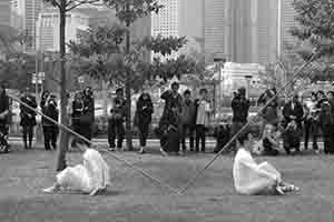 Trisha Brown Dance Company, performing at Tamar Park, 24 February 2014