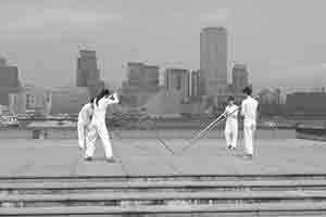 Trisha Brown Dance Company, performing at Tamar Park, 24 February 2014