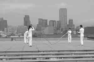 Trisha Brown Dance Company, performing at Tamar Park, 24 February 2014