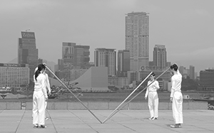 Trisha Brown Dance Company, performing in the Tamar Park, 24 February 2014