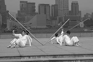 Trisha Brown Dance Company, performing at Tamar Park, 24 February 2014