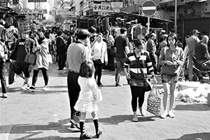 Street scene, Sham Shui Po, 3 February 2014