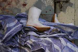 A boot, Sham Shui Po, 3 February 2014