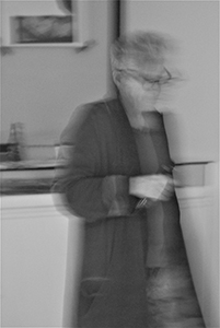 Cinematographer Christopher Doyle giving a talk during Artwalk at Agnes B's Librairie Galerie, Hollywood Road, 12 March 2014