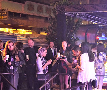 Mobile M+ 'Neon Signs. HK' project opening, Yau Ma Tei, 20 March 2014