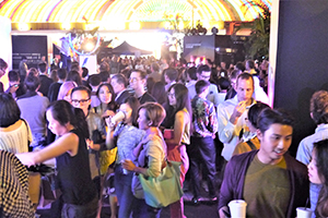 Mobile M+ 'Neon Signs. HK' project opening, Yau Ma Tei, 20 March 2014