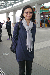 Composer Joyce Tang, Central Ferry Piers, 6 April 2014