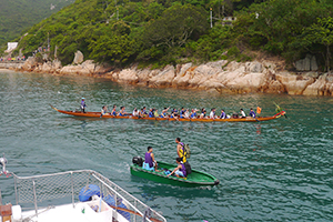 Dragon boat racing, Po Toi island, 21 April 2014