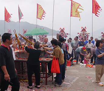 Birthday of Tin Hau, Joss House Bay, 22 April 2014