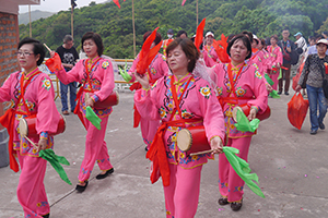 Parade on the birthday of Tin Hau, Joss House Bay, 22 April 2014