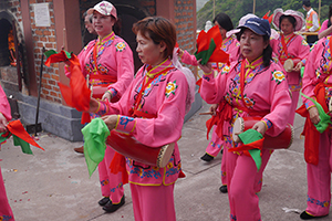 Parade on the birthday of Tin Hau, Joss House Bay, 22 April 2014