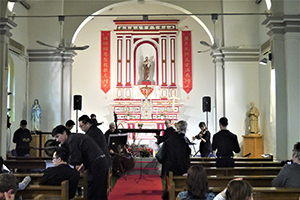 St. Joseph’s Chapel, on the island of Yim Tin Tsai, Sai Kung, 6 April 2014