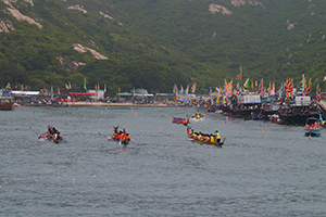 Dragon boat racing, Po Toi island, 21 April 2014