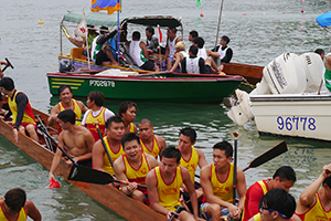 Dragon boat racing, Po Toi island, 21 April 2014