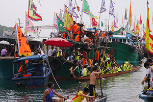 Dragon boat racing, Po Toi island, 21 April 2014