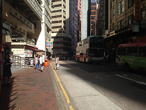Queen's Road Central, Sheung Wan, 4 July 2014