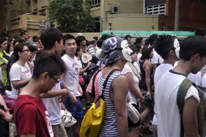 Annual pro-democracy march, Causeway Bay, 1 July 2014