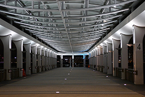 Central Ferry Piers at night, Central, 31 August 2014