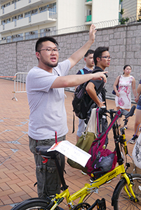 Demostrator, Lung Wo Road, Central, 28 September 2014