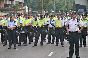 Police, Cotton Tree Drive, 28 September 2014