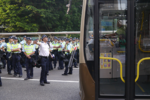 Police, Queensway, 28 September 2014