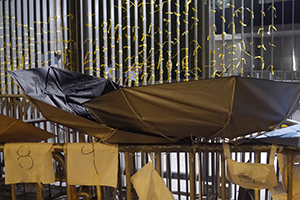 Street occupation, Central Government Offices Complex, Admiralty, 29 September 2014