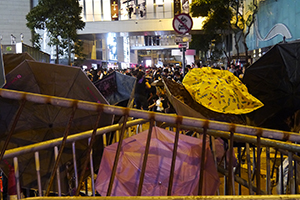 Central Umbrella Movement occupation site, 30 September 2014