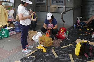 Mongkok Umbrella Movement occupation site, 30 September 2014